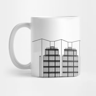 Arne Jacobsen • Mainz City Hall • Mainz, Germany Mug